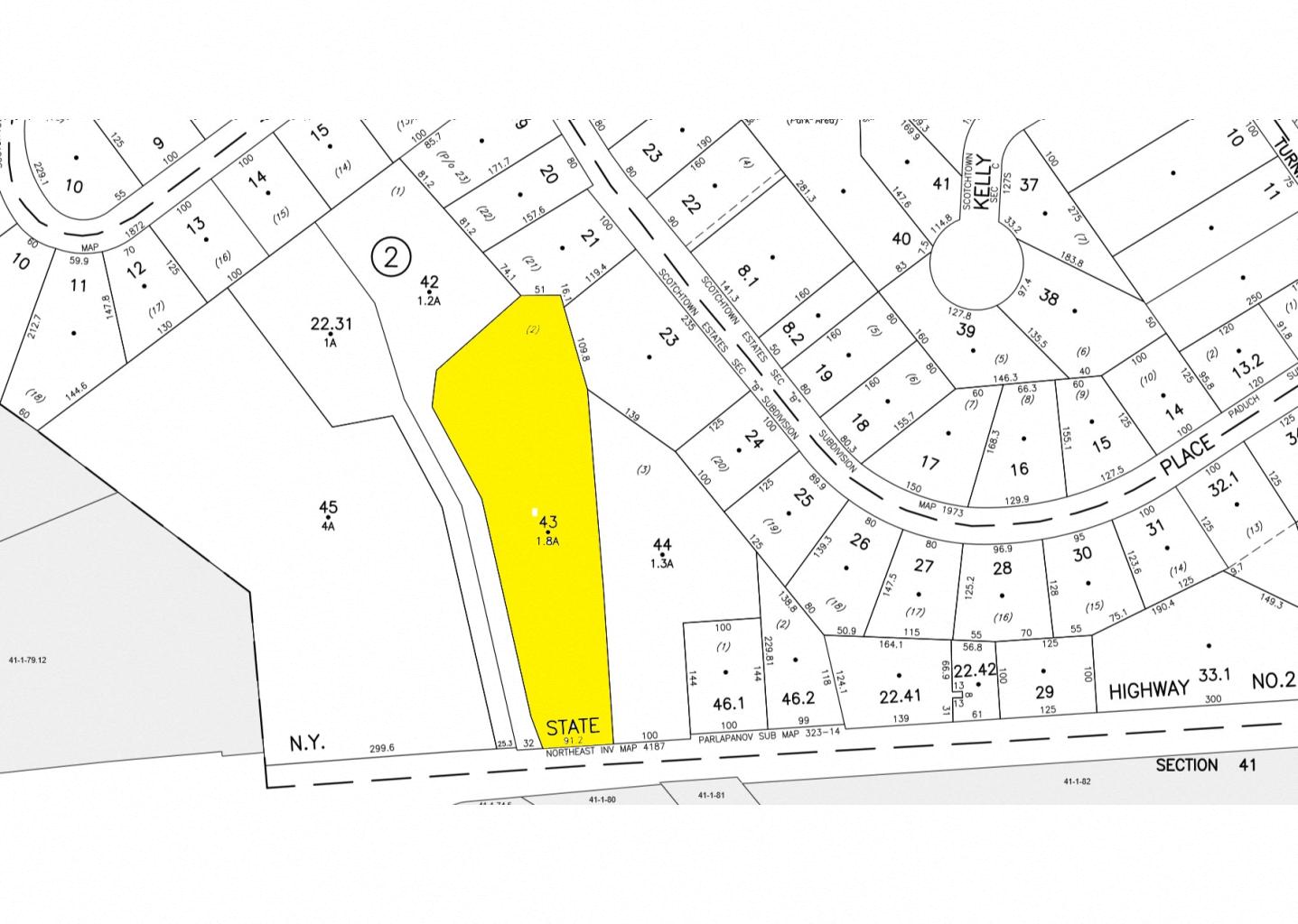 Retail Pad on State Route 211 High Traffic Water and Sewer
